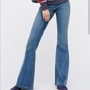 Free People pull-on flares